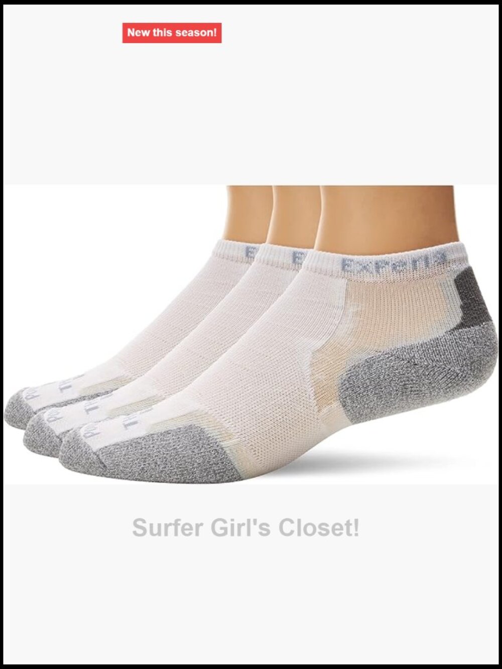 Lightweight Performance Running Socks 3 Pack Micro-Mini Crew